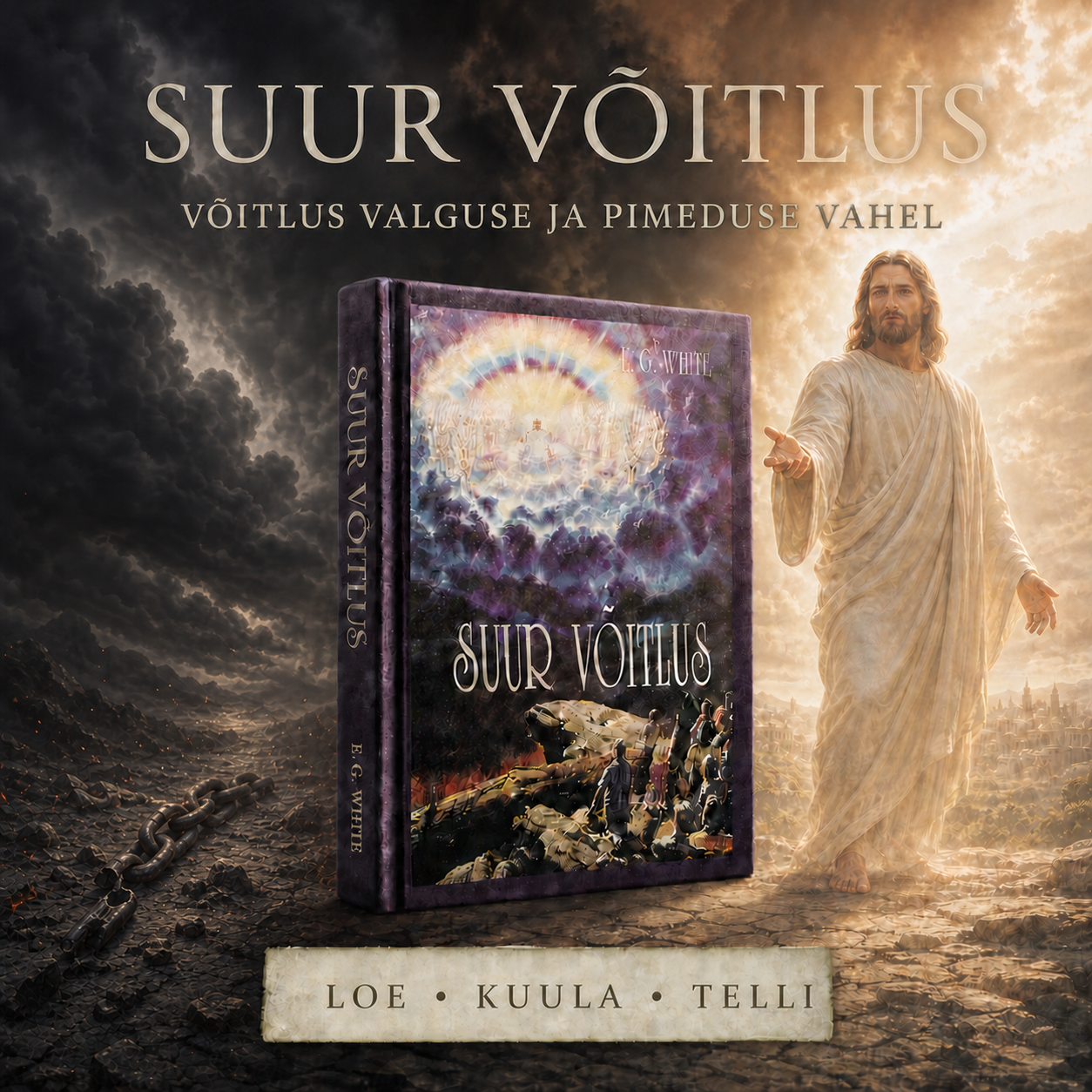 Suur võitlus – loe, kuula või telli – Ellen G. White