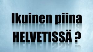 Ikuinen piina helvetissä?